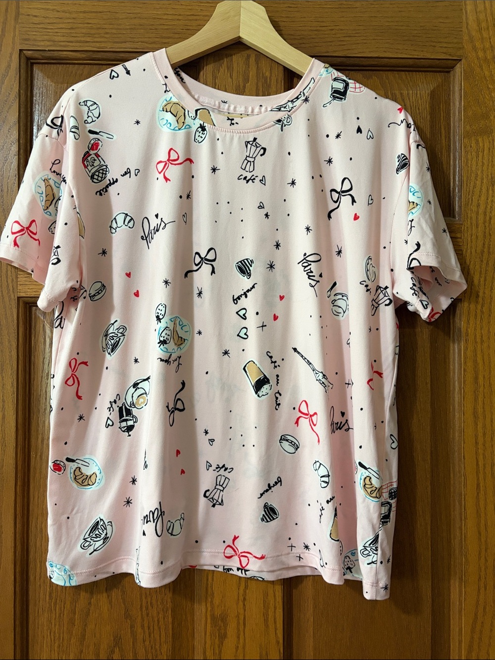 JoySpun Women’s Paris Cafe Pajamas